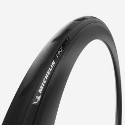 Opona rowerowa szosowa Michelin Pro 5 700x28 miękkie stopki TLR. Brązowe skarpety MICHELIN, bez wzorów, z gumy. Za 219.99 zł.