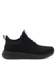 Sprandi Sneakersy MP07-GVA1 Czarny. Czarne buty sportowe casual Sprandi, bez wzorów, z materiału, bez zapięcia. Za 199.99 zł.