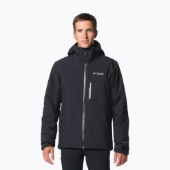 Kurtka ocieplana męska Columbia Explorers Edge II Insulated. Czarne kurtki Columbia, m, bez wzorów, z puchu, bez kaptura. Za 779.99 zł.