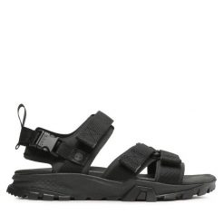Sandały Timberland. Czarne sandały Timberland, bez zapięcia. Za 279.99 zł.