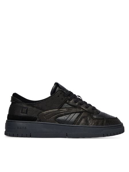 D.A.T.E. Sneakersy Torneo Nz M431-TO-NZ Czarny. Czarne buty sportowe casual D.A.T.E., bez wzorów, ze skóry, bez zapięcia. Za 598.99 zł.