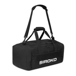 Torba sportowo-podróżna typu duffel 40L Siroko Duffle Bag 40L. Czarne torby na ramię SIROKO, bez wzorów, z materiału, na ramię, bez dodatków. Za 228.00 zł.