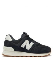 New Balance Sneakersy U574RAB Czarny. Czarne buty sportowe casual New Balance, bez wzorów, ze skóry, bez zapięcia. Za 469.99 zł.