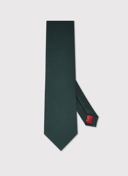 PAKO LORENTE – Jedwabny zielony krawat. Zielone krawaty i muchy Pako Lorente, bez wzorów, z jedwabiu. Za 149.99 zł.