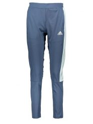 Adidas Spodnie sportowe "TRN" w kolorze niebieskim rozmiar: XS. Niebieskie spodnie treningowe długie Adidas, xs, bez wzorów. Za 97.28 zł.
