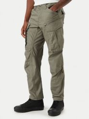 G-Star Raw Spodnie materiałowe Rovic D02190-D387 Zielony Tapered Fit. Zielone spodnie materiałowe G-Star Raw, m, bez wzorów, z bawełny, retro. Za 432.99 zł.