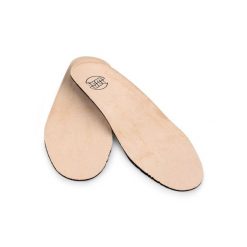 Wkładki do butów Hanwag Vegetable Tanned Leather Footbed. Brązowe buty trekkingowe Hanwag, bez wzorów, bez zapięcia. Za 62.99 zł.