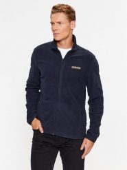 Napapijri Polar NP0A4HDU Granatowy Regular Fit. Niebieskie bluzy z polaru Napapijri, m, bez wzorów, z polaru, bez kaptura. Za 429.99 zł.