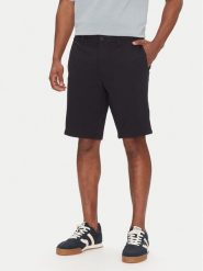 BOSS Szorty materiałowe S_Commuter-J 50511436 Granatowy Slim Fit. Niebieskie szorty Boss, m, bez wzorów, z materiału. Za 449.99 zł.