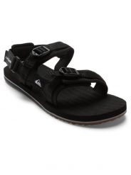 Sandały dla Mężczyzn MONKEY CAGED Czarny. Czarne sandały Quiksilver, z gumy, bez zapięcia. Za 268.55 zł.