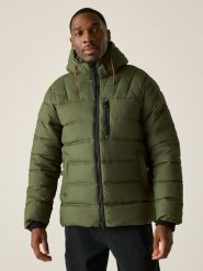 Regatta Kurtka pikowana "Leeshaw" w kolorze oliwkowym rozmiar: XXL. Brązowe kurtki Regatta, xxl, bez wzorów, bez kaptura. Za 304.99 zł.