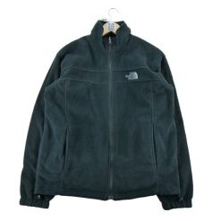 Second life - The North Face kurtka polarowa męska dwustronna - Jak nowy. Czarne kurtki The North Face, l, bez wzorów, z polaru, bez kaptura. Za 212.96 zł.