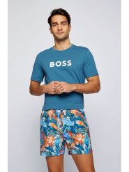 Hugo Boss Fashion Koszulka w kolorze niebieskim rozmiar: L. Niebieskie bezrękawniki Hugo Boss Fashion, l, bez wzorów, z bawełny, bez kołnierzyka, bez ramiączek. Za 70.24 zł.