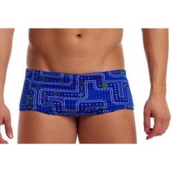 Trunki męskie Funky Trunks Much Munchies - sidewinder. Niebieskie odzież kąpielowa Funky Trunks, m, bez wzorów, sportowe. Za 159.00 zł.