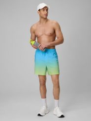 4F Spodenki plażowe boardshorty męskie - niebieskie XXL. Niebieskie odzież kąpielowa 4F, m, bez wzorów, z materiału. Za 99.99 zł.
