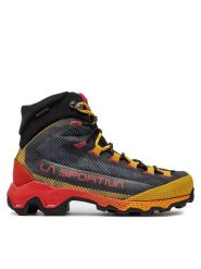 La Sportiva Trekkingi Aequilibrium Hike Gtx GORE-TEX 44D900100 Czarny. Czarne botki sznurowane La Sportiva, bez wzorów, z gore-texu, bez obcasa, bez zapięcia. Za 1,199.00 zł.