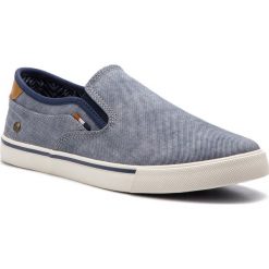 Tenisówki WRANGLER - Mitos Slip On WM91101A Lt. Blue 012. Trampki marki Wrangler. W wyprzedaży za 159.00 zł.