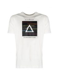 John Richmond T-Shirt | HMP25025TS | Mężczyzna | Biały. Białe t-shirty John Richmond, l, bez wzorów, z bawełny, bez kołnierzyka, bez ramiączek. W wyprzedaży za 179.00 zł.