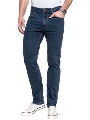Wrangler Dżinsy "Brooklyn" - Regular fit - w kolorze granatowym rozmiar: W30/L34. Niebieskie jeansy Wrangler, l. Za 154.79 zł.