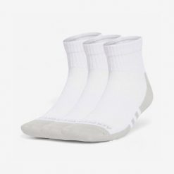 Skarpetki sportowe ADIDAS. Białe skarpetki sportowe Adidas, bez wzorów, z dzianiny. Za 44.99 zł.