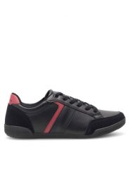 Lanetti Sneakersy MP07-01458-02 Czarny. Czarne buty sportowe casual Lanetti, bez wzorów, z tworzywa sztucznego, bez zapięcia. Za 169.99 zł.
