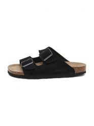 BABUNKERS Family Skórzane klapki w kolorze czarnym rozmiar: 46. Czarne klapki BABUNKERS Family. Za 149.31 zł.