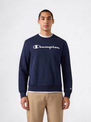 Champion Bluza w kolorze granatowym rozmiar: XL. Niebieskie bluzy Champion, xl, bez wzorów, bez kaptura. Za 139.95 zł.