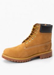 Trapery męskie Timberland 6 INCH LACE UP WATERPROOF BOOT. Brązowe trapery Timberland, bez zapięcia. Za 796.99 zł.