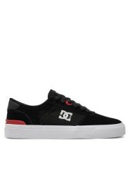DC Sneakersy Teknic S ADYS300739 Czarny. Czarne buty sportowe casual DC, bez wzorów, ze skóry, bez zapięcia. Za 219.99 zł.