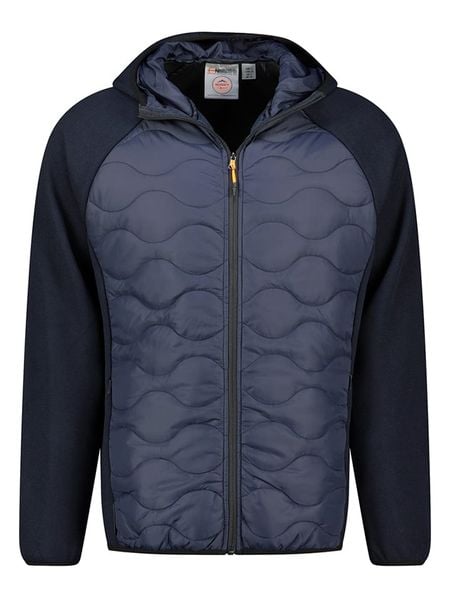 Geographical Norway Kurtka polarowa "Tenesso" w kolorze granatowym rozmiar: XL. Niebieskie kurtki Geographical Norway, xl, bez wzorów, z polaru, bez kaptura. Za 249.17 zł.