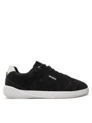 Hugo Sneakersy Riven Tenn 50524249 Czarny. Czarne buty sportowe casual Hugo, bez wzorów, z materiału, bez zapięcia. Za 469.99 zł.