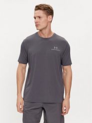 Under Armour Koszulka techniczna Ua Rush Energy Ss 1383973-025 Szary Loose Fit. Szare t-shirty sportowe Under Armour, bez wzorów, z syntetyku, bez ramiączek, na fitness i siłownię. Za 99.99 zł.
