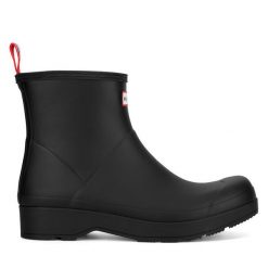 Kalosze Hunter. Czarne śniegowce Hunter, bez zapięcia. Za 399.99 zł.
