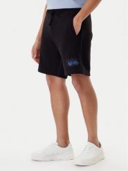 HUGO Szorty sportowe Nothali 50553499 Czarny Regular Fit. Czarne krótkie spodenki sportowe Hugo, m, bez wzorów, z bawełny. Za 449.99 zł.