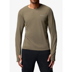 Bluza bez kaptura Columbia Diamond Peak Pro Long Sleeve Crew. Brązowe bluzy Columbia, bez wzorów, bez kaptura. Za 289.79 zł.