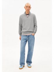 Armedangels Sweter ''Faabes'' w kolorze szarym rozmiar: L. Szare swetry nierozpinane armedangels, l, bez wzorów, ze splotem, bez kołnierzyka, bez ramiączek. Za 200.95 zł.