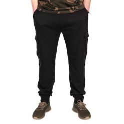 Spodnie Wędkarskie Dresowe Fox Lw Black Camo Combat Joggers. Czarne joggery i bojówki FOX, bez wzorów, z dresówki. Za 152.99 zł.