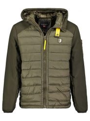 Geographical Norway Kurtka pikowana "Abator" w kolorze khaki rozmiar: XL. Brązowe kurtki Geographical Norway, xl, bez wzorów, bez kaptura. Za 278.45 zł.