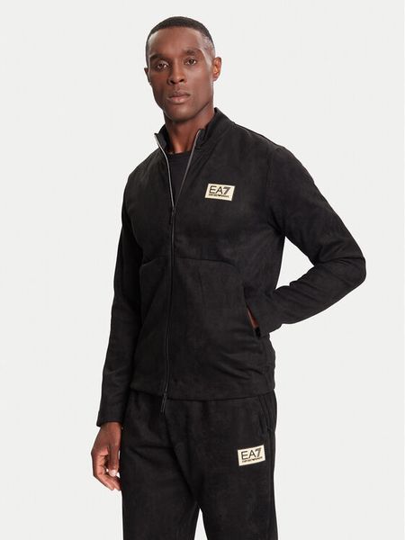 EA7 Emporio Armani Bluza 7M000674 AF16718 UC001 Czarny Regular Fit. Czarne bluzy EA7 Emporio Armani, m, bez wzorów, z syntetyku, bez kaptura. Za 759.99 zł.