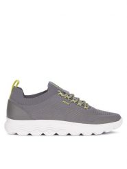 Geox Sneakersy U Spherica U15BYA 0006K C9002 Szary. Szare buty sportowe casual Geox, bez wzorów, z materiału, bez zapięcia. Za 469.99 zł.