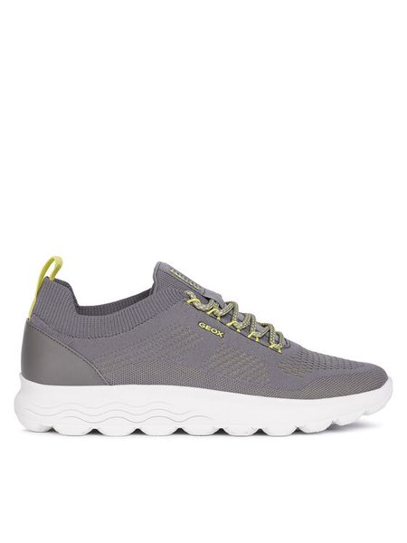 Geox Sneakersy U Spherica U15BYA 0006K C9002 Szary. Szare buty sportowe casual Geox, bez wzorów, z materiału, bez zapięcia. Za 409.99 zł.