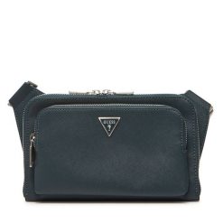 Saszetka nerka Guess. Niebieskie saszetki i nerki Guess, z aplikacjami. Za 349.99 zł.