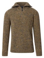 CASAMODA Sweter w kolorze żółto-czarnym rozmiar: L. Czarne golfy CASAMODA, l, bez wzorów, z wełny, bez ramiączek. Za 193.70 zł.