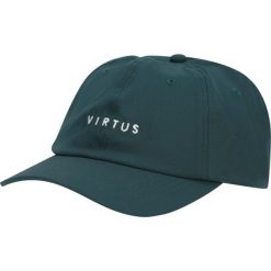 Czapka z daszkiem Virtus Borden. Zielone czapki z daszkiem VIRTUS, bez wzorów. Za 107.50 zł.