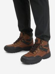 Hunter Trekkingi CWBEO-CCM2502 Brązowy. Brązowe botki sznurowane Hunter, bez wzorów, ze skóry, bez obcasa, bez zapięcia. Za 299.99 zł.