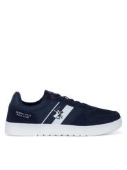 Beverly Hills Polo Club Sneakersy M-VS31981-01 Granatowy. Niebieskie buty sportowe casual Beverly Hills Polo Club, bez wzorów, z materiału, bez zapięcia. Za 143.99 zł.
