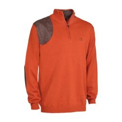 Pulower Club Interchasse Wilfried. Brązowe bluzy CLUB INTERCHASSE, bez wzorów, bez kaptura. Za 436.80 zł.