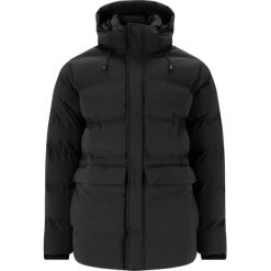 Kurtka z kapturem Whistler Creed. Czarne kurtki WHISTLER, bez wzorów, z puchu, z kapturem. Za 514.00 zł.