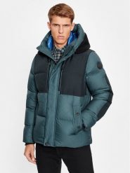 Woolrich Kurtka puchowa Expedition CFWOOU0780MRUT3516 Granatowy Regular Fit. Niebieskie kurtki Woolrich, m, bez wzorów, z puchu, bez kaptura. Za 2,659.00 zł.