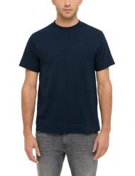 Męski T-Shirt Mustang Style Allentown Dark Sapphire 1016271 4136. Niebieskie t-shirty Mustang, m, bez wzorów, bez kołnierzyka, bez ramiączek. Za 69.99 zł.